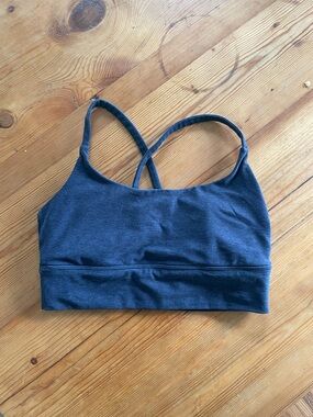 Vuori Navy Cross-Back Sports Bra (S)